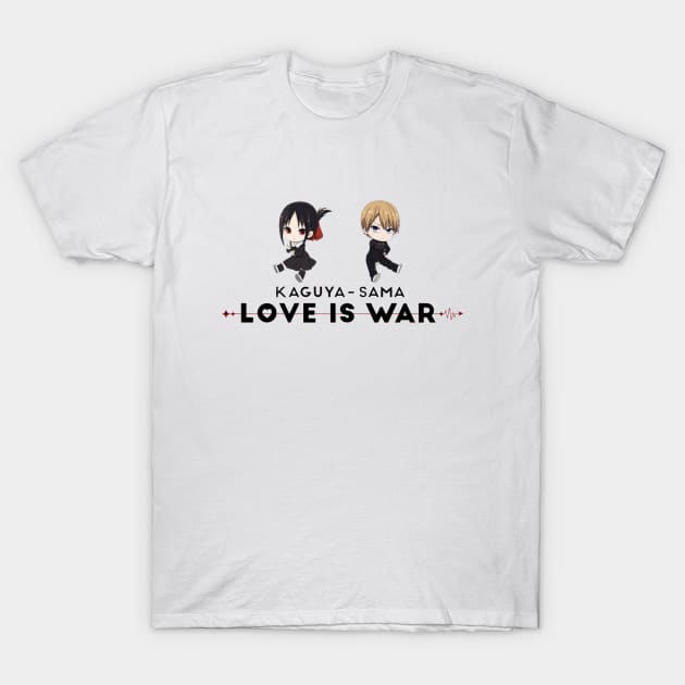 Love is War Logo T-Shirt by Beastlykitty